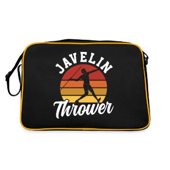 Lanceur de javelot Lancer de javelot Lancer de javelot - Sac Retro - noir/or - Dos