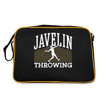 Lancer du javelot Lancer du javelot Lancer du javelot - Sac Retro - noir/or - Dos