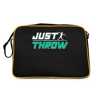 Easy throwing Javelin thrower Javelin throw Javelin throw - Retro Bag - black/gold - Back