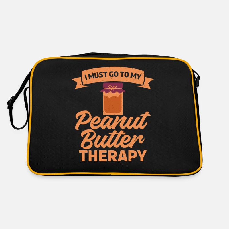 Erdnussbutter Liebhaber Geschenk Retro Tasche