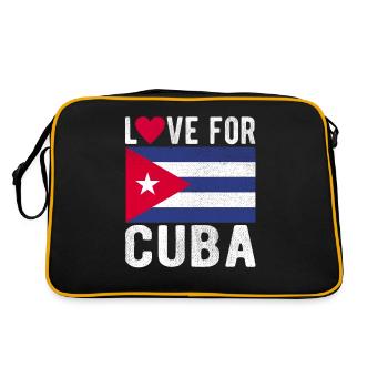 Cuba Souvenir - Sac Retro - noir/or - Dos