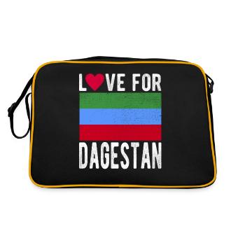 Souvenir du Daghestan - Sac Retro - noir/or - Dos