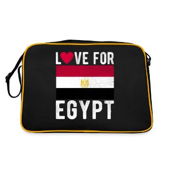 Egypte Souvenir - Sac Retro - noir/or - Dos