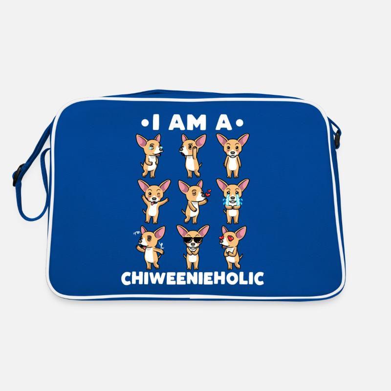 Chiweenie Dog Retro Bag