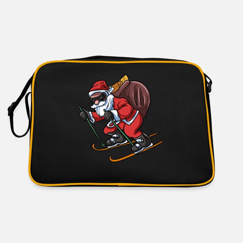 Ski du Père Noël Sac Retro