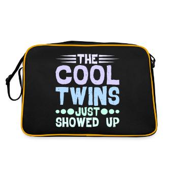 The Cool Twins Just Showed Up 24 - Retro Bag - black/gold - Back