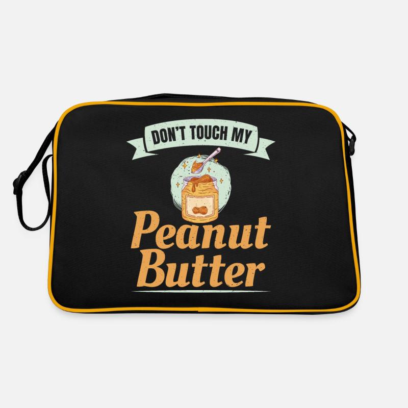 Erdnussbutter Liebhaber Geschenk Retro Tasche