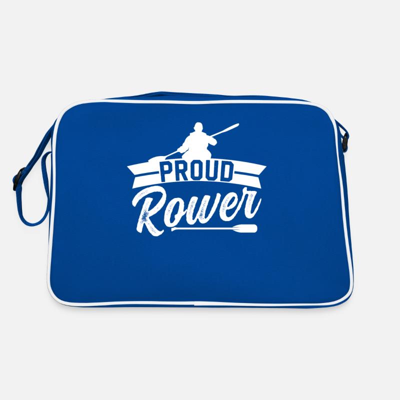Fier rameur Aviron Bateau Aviron Sport Aviron Aviron Sac Retro