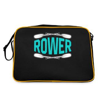 Aviron Aviron Aviron Aviron - Sac Retro - noir/or - Dos