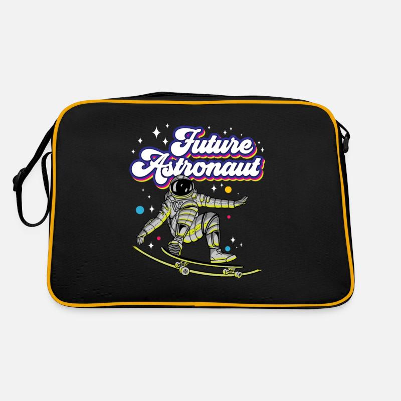 Future Astronaut Rocket Astronomy Space Retro Bag