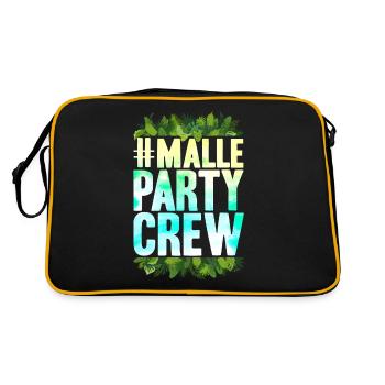 Majorque Party Crew - Sac Retro - noir/or - Dos