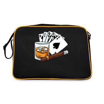 Whisky glass - Retro Bag - black/gold - Back