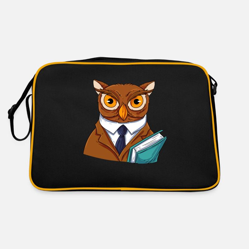 Owl Bird Eagle Owl Retro Bag