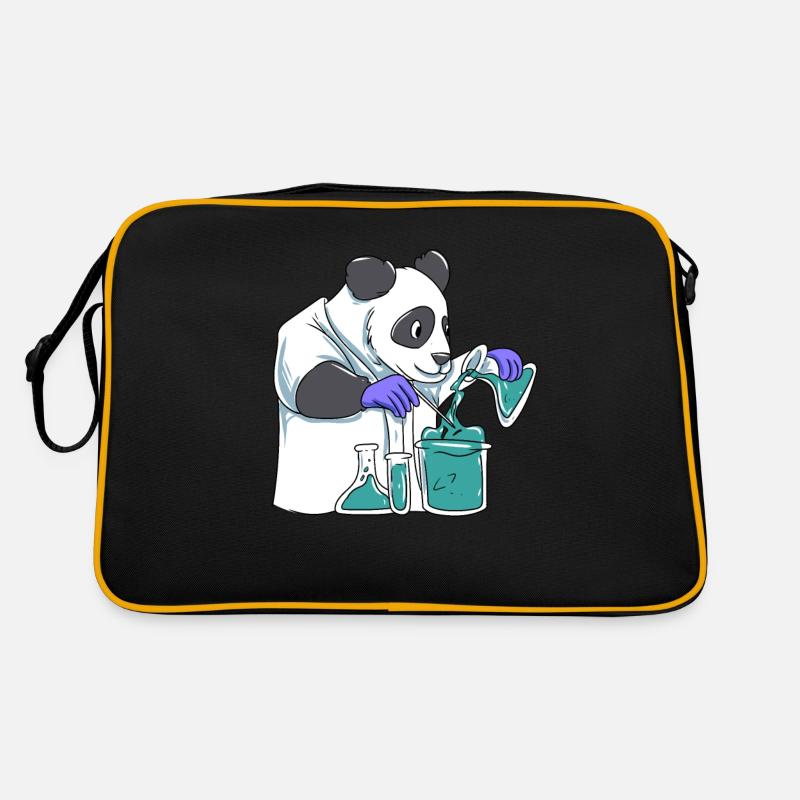 Scientifiques Panda Sac Retro