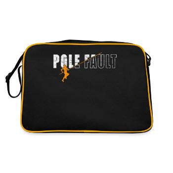 Cool Vault Athlete Vaulter Pole Jumper - Retro Bag - black/gold - Back