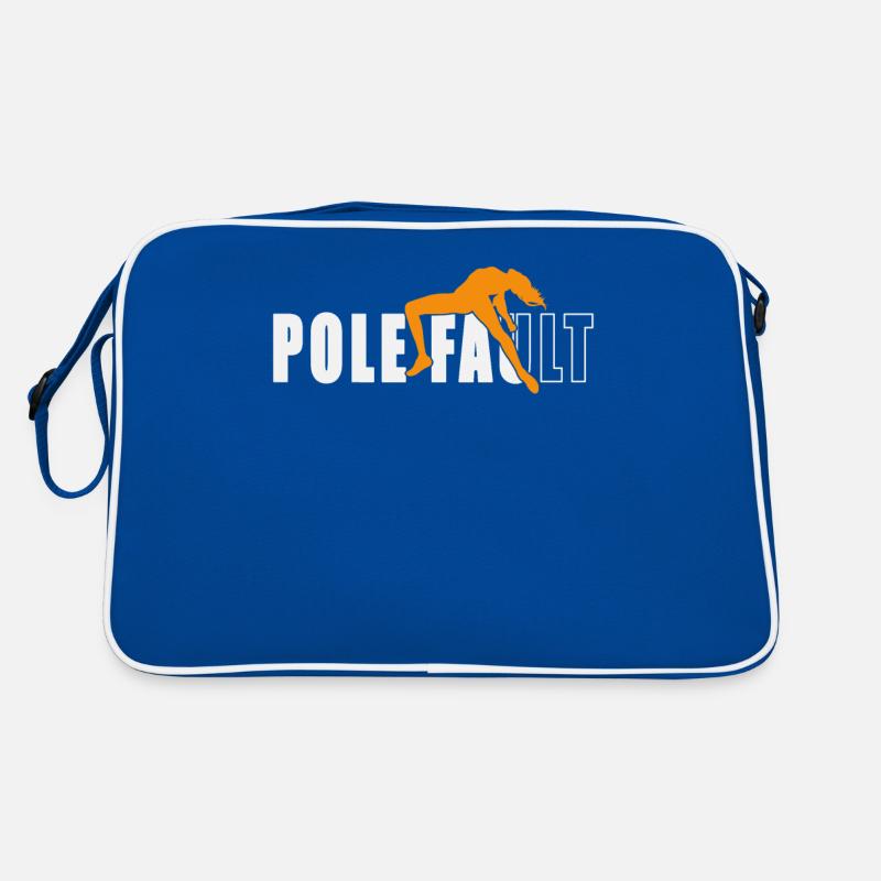 Cool Vault Athlet Vaulter Pole Jumper Retro Tasche