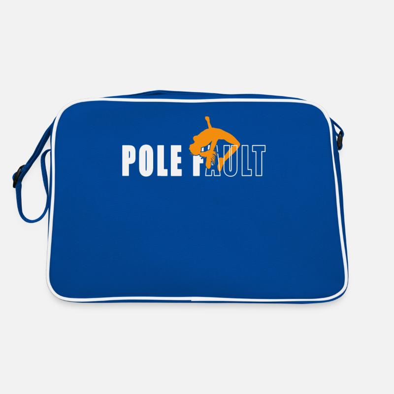 Cool Vault Athlete Vaulter Pole Jumper Retro Bag
