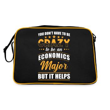 Diplôme en économie - Sac Retro - noir/or - Dos