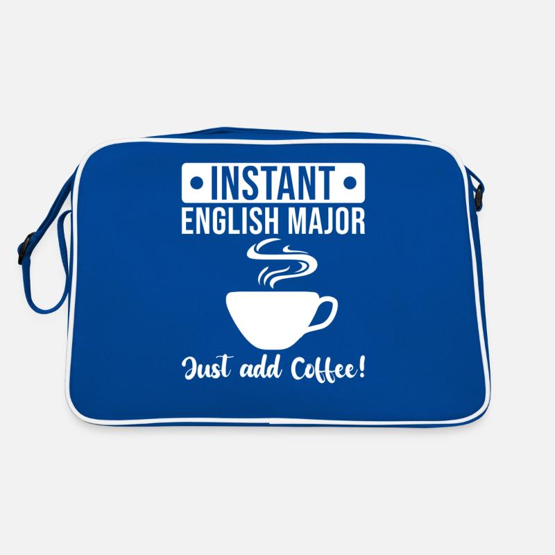 Englisch Abschluss Retro Tasche