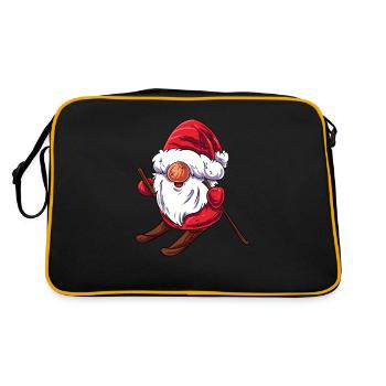 Skier Gonme - Retro Bag - black/gold - Back