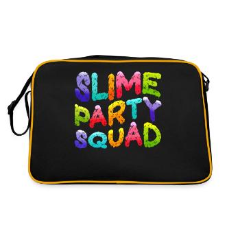 Slime Party Squad - Retro Bag - black/gold - Back