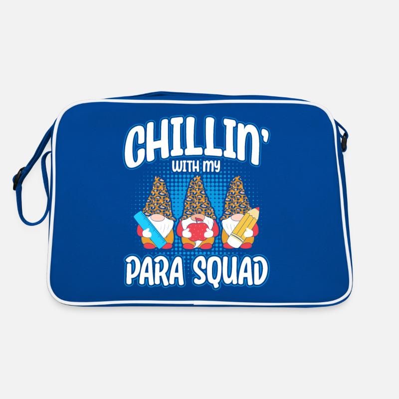 Chillin With My Para Squad Retro Tasche