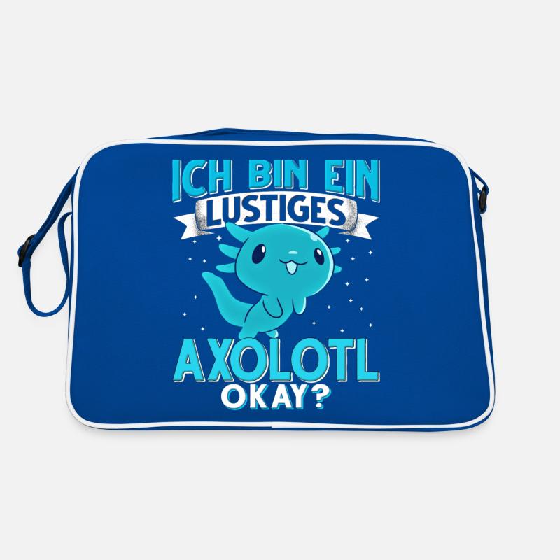 Axolotl Retro Tasche