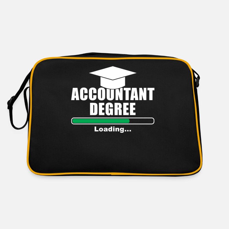 Accountant training accountant loads Retro Bag