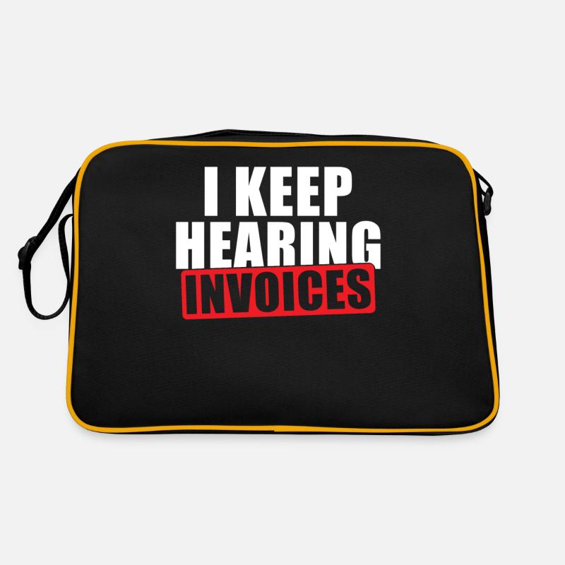 Le comptable dit que j’entends des factures tout le temps Sac Retro