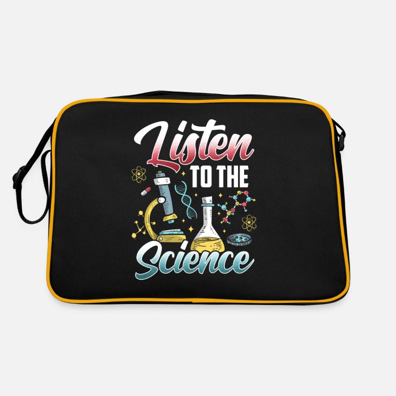 Écoutez les scientifiques scientifiques Sac Retro