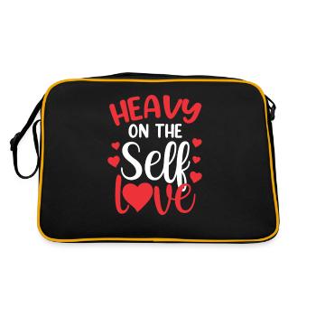Self Love Self Love Sweet Self-Love Positive - Retro Bag - black/gold - Back