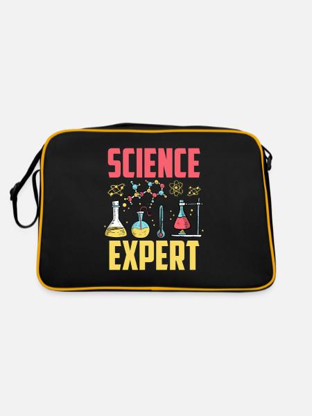 Scientific Expert Science Science - Retro Bag - black/gold - Back