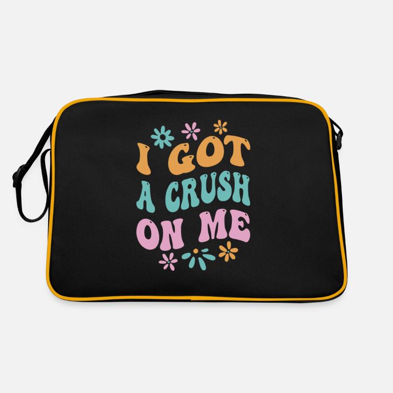 J’ai le béguin pour moi-même-amour doux Sac Retro