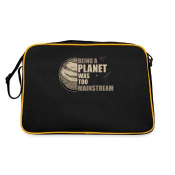 Dwarf Planet Astronomy For A Planetary Scientist - Retro Bag - black/gold - Back
