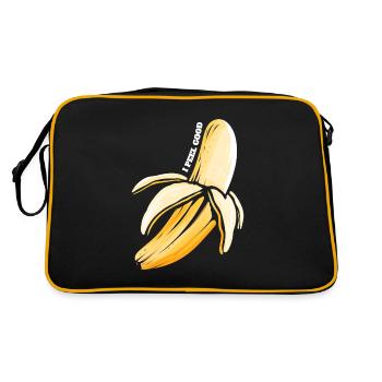 I Feel Good - I Peel Good Banana - Vegetarian And - Retro Bag - black/gold - Back