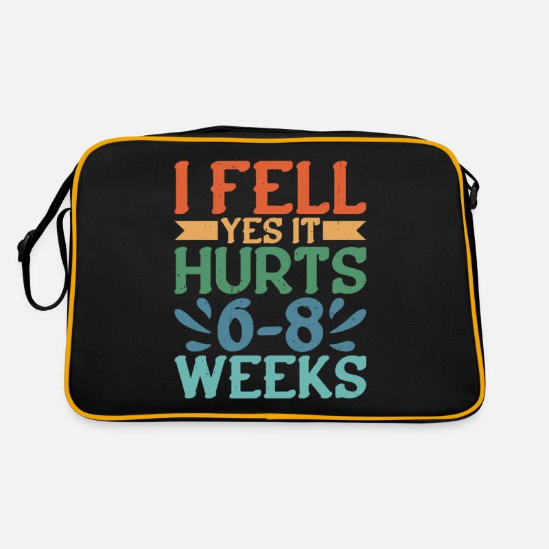 I Fell, Yes It Hurts, 6-8 Weeks 4 Retro Bag