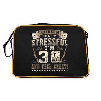 Taxidermistes 30e anniversaire Taxidermistes - Sac Retro - noir/or - Dos