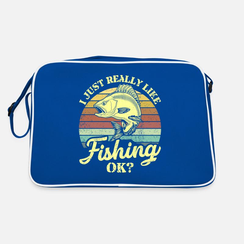 J’aime beaucoup pêcher pêcheur pêcheur Sac Retro