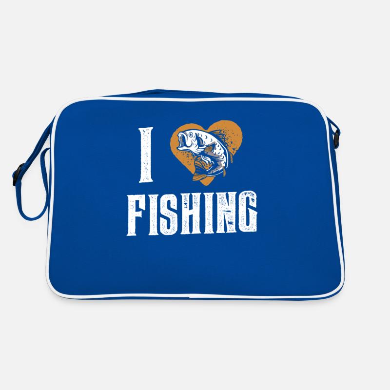 J’aime pêcher pêche pêche pêcheurs pêcheurs Sac Retro