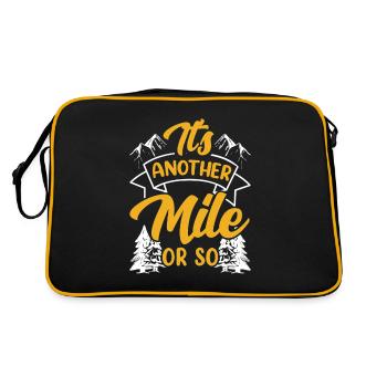 Another mile or so half-mile hike - Retro Bag - black/gold - Back
