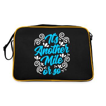 Another mile or so half-mile hike - Retro Bag - black/gold - Back