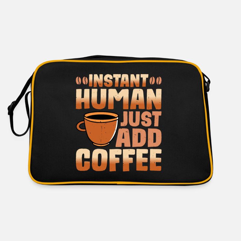 Instant humain, il suffit d’ajouter du café 5 Sac Retro