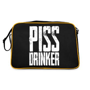Piss Drinker 31 - Retro Bag - black/gold - Back