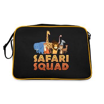 Safari Groupe d’équipe Safari - Sac Retro - noir/or - Dos