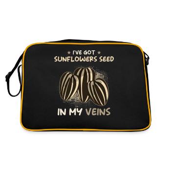 Tournesol - Sac Retro - noir/or - Dos