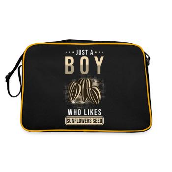 Tournesol - Sac Retro - noir/or - Dos