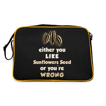 Tournesol - Sac Retro - noir/or - Dos