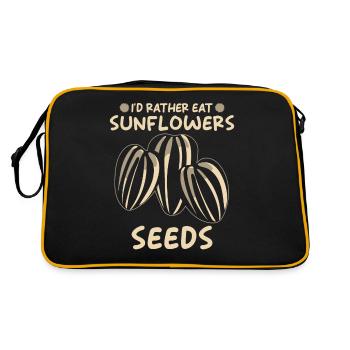 Tournesol - Sac Retro - noir/or - Dos