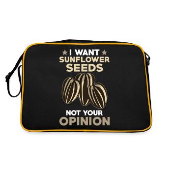 Tournesol - Sac Retro - noir/or - Dos