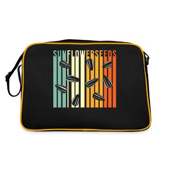 Tournesol - Sac Retro - noir/or - Dos